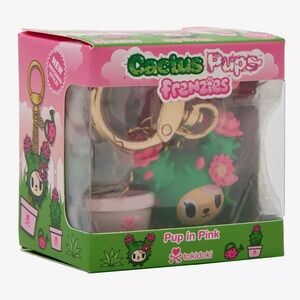 TokiDoki Cactus Pups Frenzies Keychain